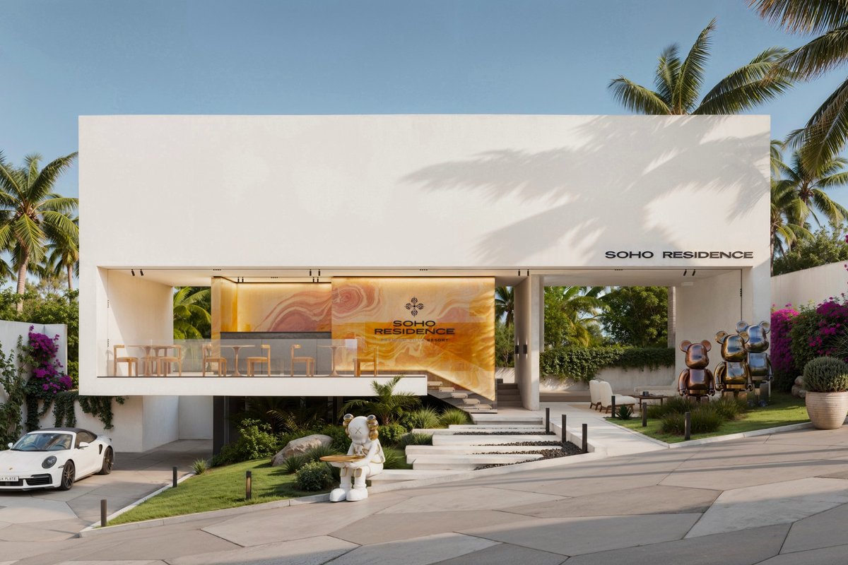 Soho Residence Koh Samui — лобби клубного дома